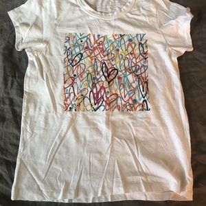 rag & bone x James goldcrown heart tee -NWOT S/M